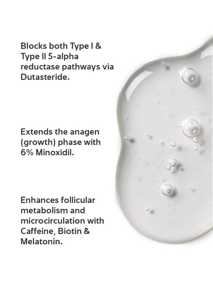 Product with text detailing its ingredients and benefits on a white background